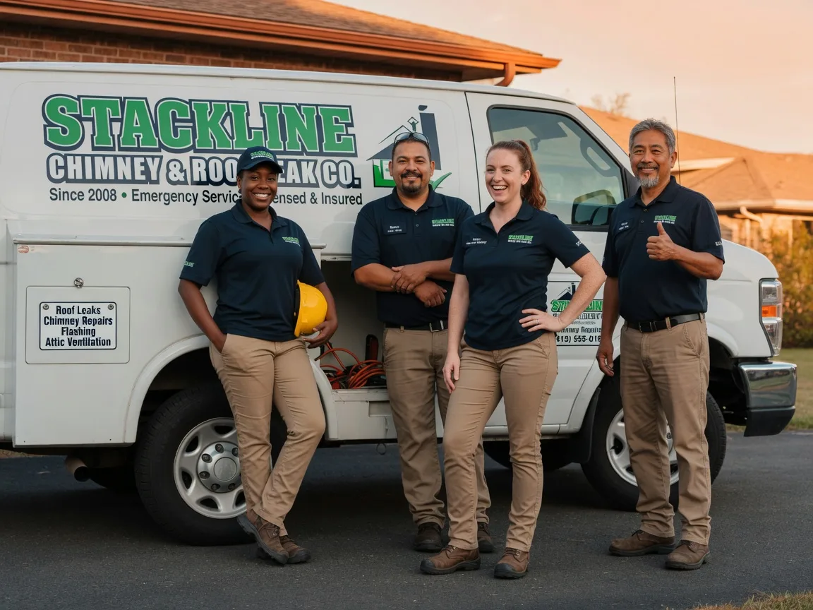 Chimney flashing repair company in Dante, SD